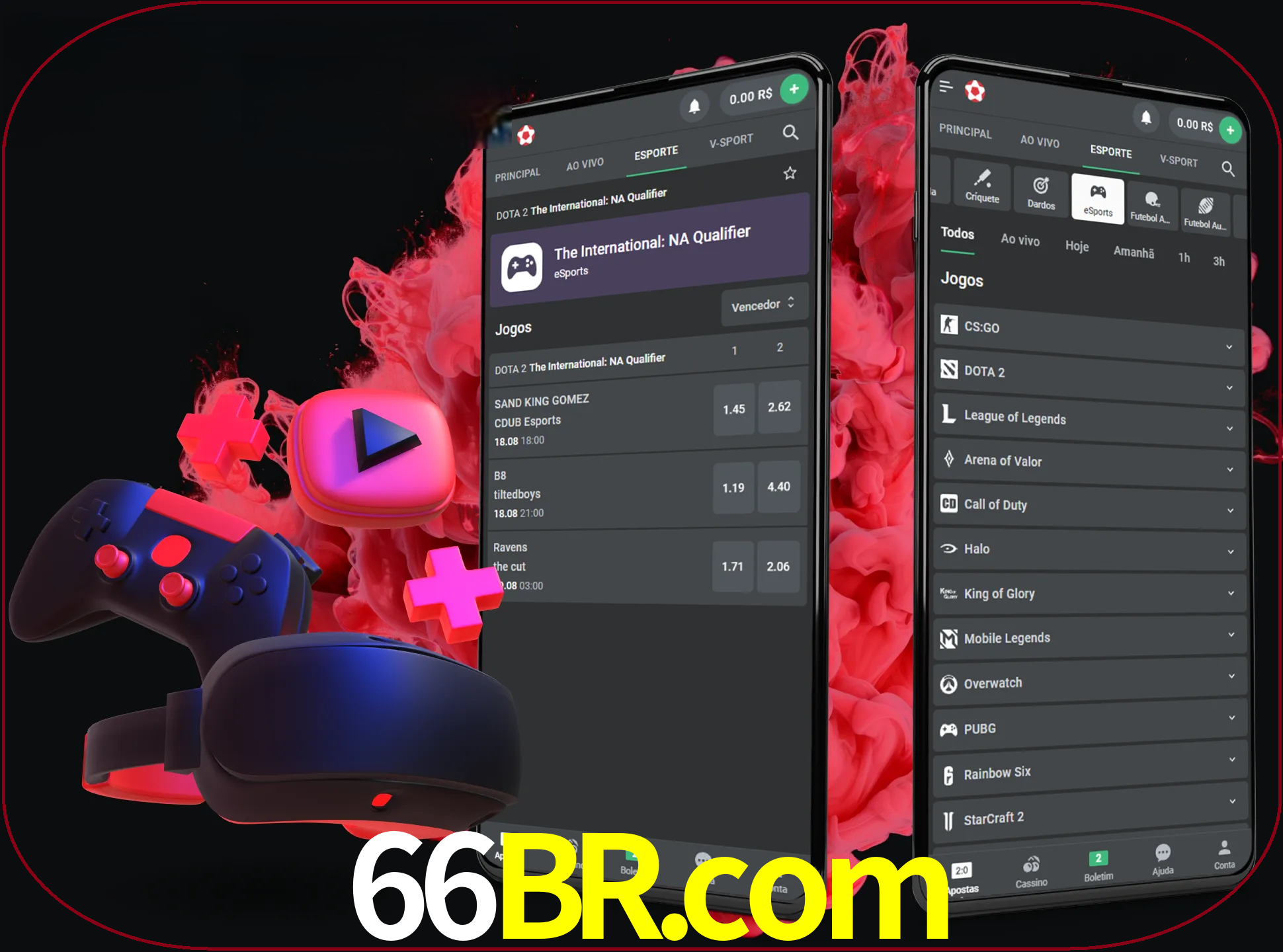 Para ter a aplicação móvel 66br no seu smartphone, basta descarregar o ficheiro apk e seguir as instruções.